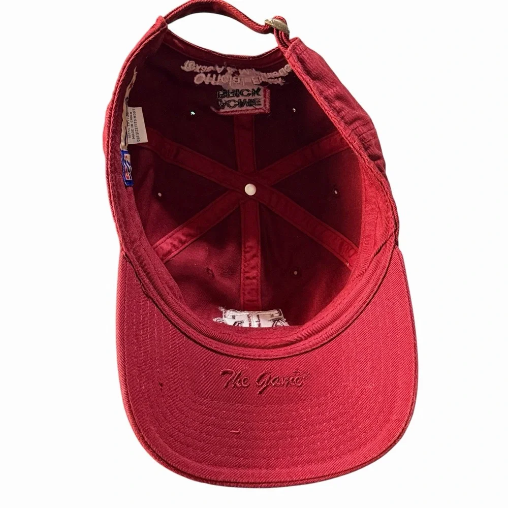 Texas A&M Aggies Maroon Strapback Hat The Game Official Brick Athletics Cap OSFA